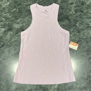 Free People Blissed Out Tank Size XS Lavender NWT dew berry